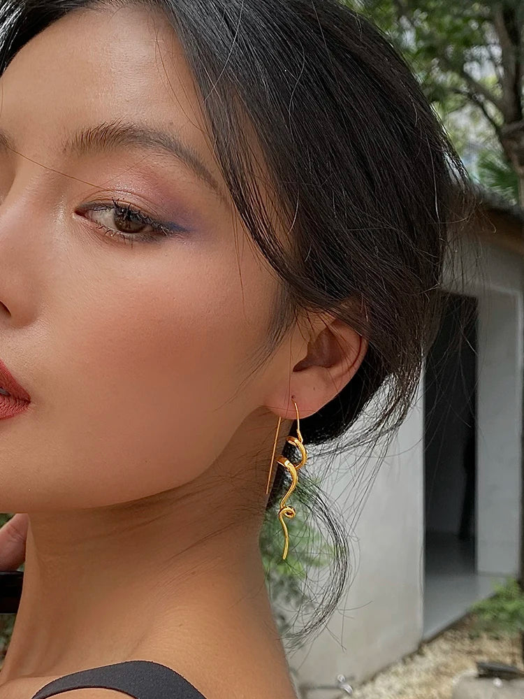 JOELLE - Abstract Design Earrings