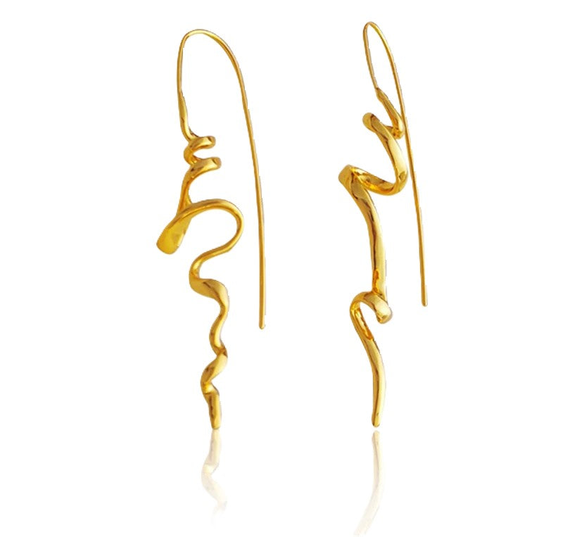 JOELLE - Abstract Design Earrings