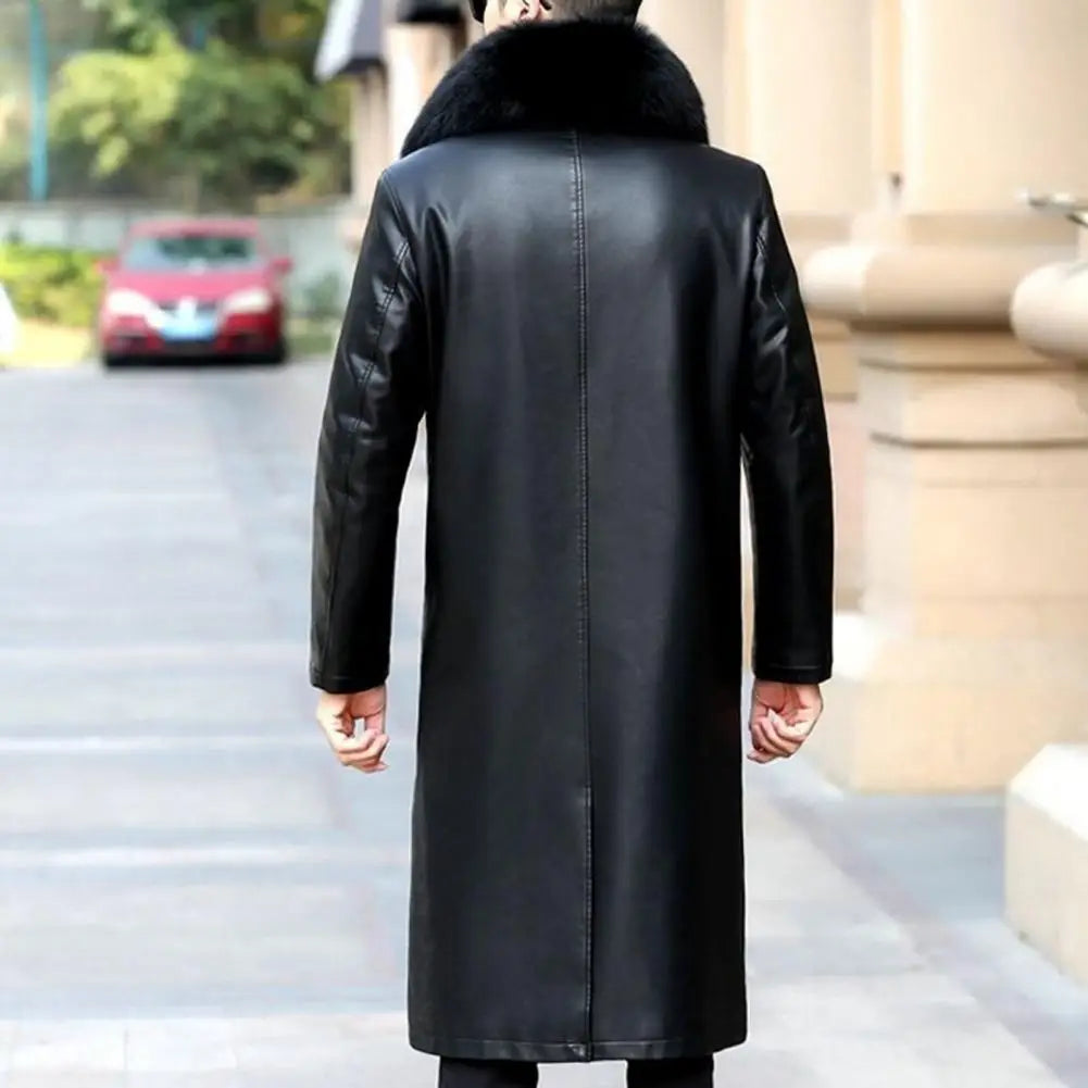 MORGAN - Coat Fleece Lined Leather