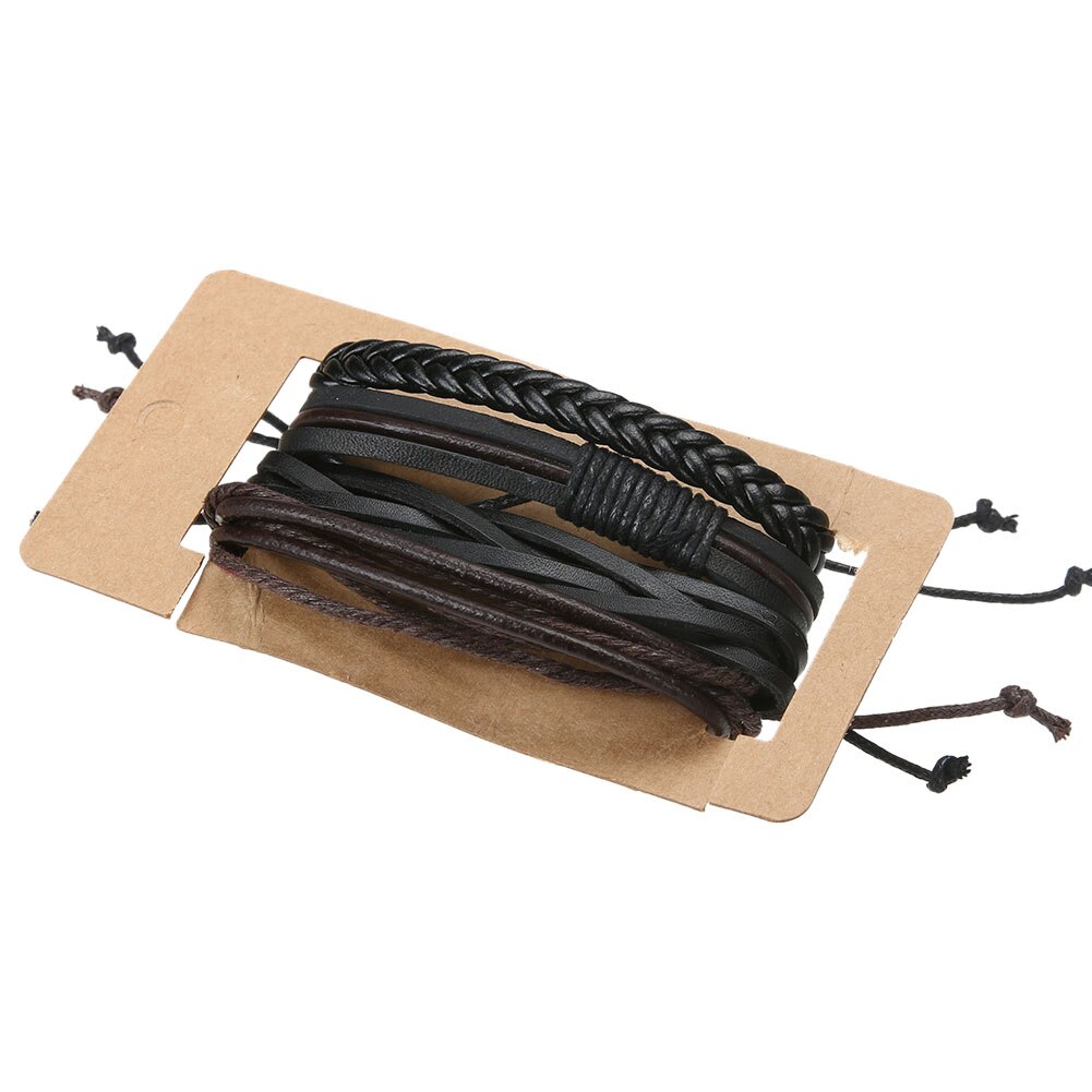 XAMOR - Braided Leather Bracelet