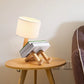 LILAS - Wooden Robot Lamp