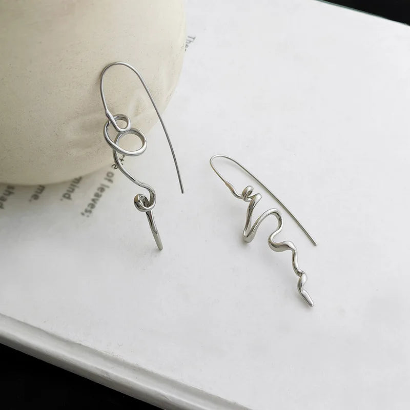 JOELLE - Abstract Design Earrings