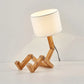 LILAS - Wooden Robot Lamp