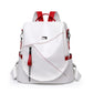 White with Red